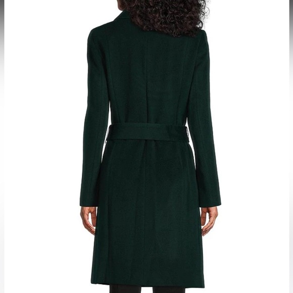 Cole Haan Wool Wrap Coat - Picture 2 of 6